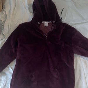 Brand new faux fur Victoria secret hoodie
